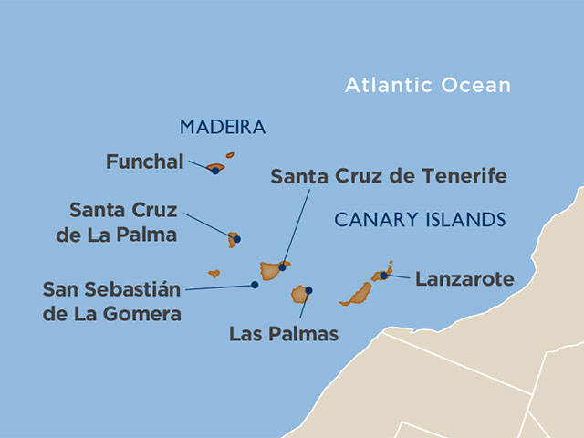 2024 2025 2026 Cruise Destinations Cruises Around The World   Canary Islands Regional 2023 