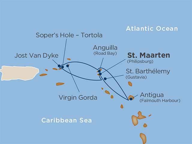 voyage map