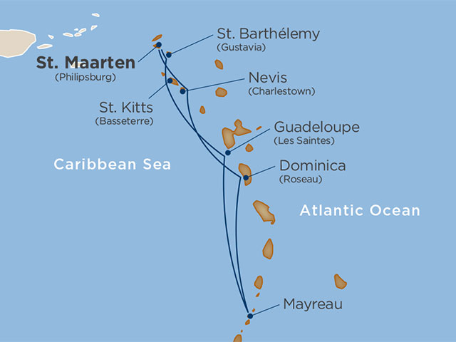 voyage map