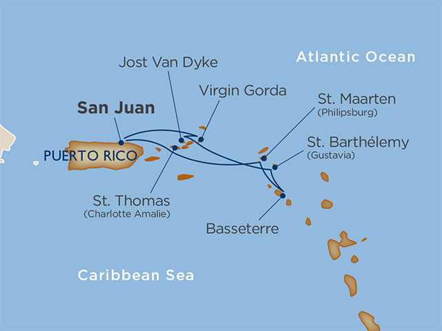 voyage map