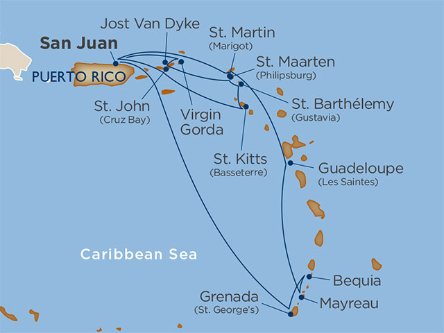 voyage map