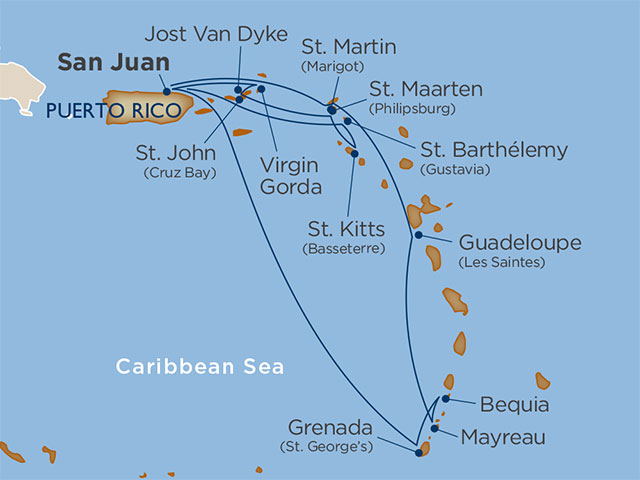 voyage map