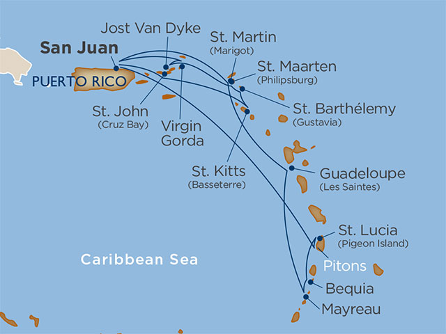 voyage map