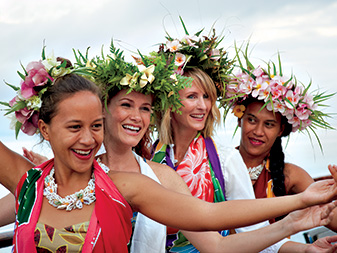 Polynesian dances